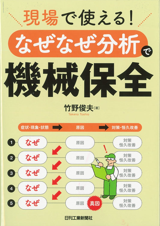 現場で使える！ 「なぜなぜ分析」で機械保全